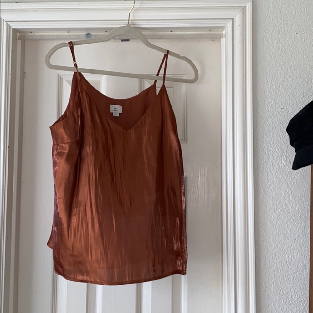 A New Day | V-Neck Satin Cami